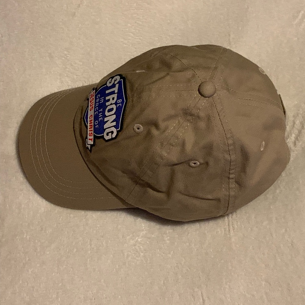 Be Strong in the Grace of Jesus Christ hat - Picture 2 of 6
